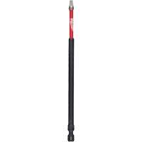 Embouts Shockwave, Carr&eacute;e, Embout #3, Prise 1/4", Longueur 6" - Milwaukee 48-32-4816