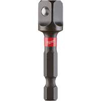 Shockwave Impact Driver Socket Adapters, 1/4" Drive Size, 3/8" Male Size, Ball, 1-7/8" L - Milwaukee 48-32-5731