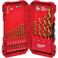 Jeu de forets &eacute;tag&eacute;s Thunderbolt, 20 morceaux, Acier rapide - Milwaukee 48-89-1105