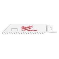 Lame M12 Hackzall, Bim&eacute;tal, 6 Dents par pouce, 4" lo - Milwaukee 49-00-5461
