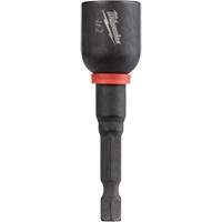Shockwave Impact Duty Nut Driver, 1/4" Tip, 1/2" Drive, 2-9/16" L, Magnetic - Milwaukee 49-66-4537CAN