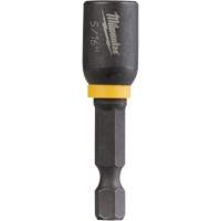 Shockwave Impact Duty Nutsetter, 1/4" Tip, 5/16" Drive, 1-7/8" L, Magnetic - Milwaukee 49-66-4703