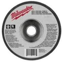 Meules &agrave; tronçonner d'usage g&eacute;n&eacute;ral, 6" x 0,045", Arbre de 7/8", Type 27, Oxyde d'aluminium, 10185 Tr/min - Milwaukee 49-94-6305
