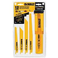 Ensemble de lames pour scie alternative bim&eacute;talliques - DEWALT DW4892