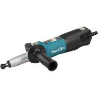 Meuleuse droite &agrave; 2 &eacute;tapes avec interrupteur &agrave; palette et embrayage m&eacute;canique de protection SJS, 1/4", 120 V, 6,6 A, 7000-29000 Tr/min - Makita GD0801C