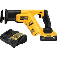 Ensemble scie alternative compact, 20 V, Lithium-ion Bloc-pile, 0-2900 coups/min - DEWALT DCS387P1