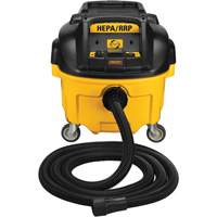 Extracteur de poussi&egrave;re HEPA humide/sec &agrave; usage intensif, 20" x 19" x 20" - DEWALT DWV010
