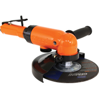 2260 Series - Right Angle Grinder, 6" Wheel, 1/2" Inlet, 12,000 RPM - Cleco 2260AGL-06