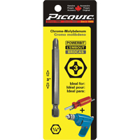 Embout, Phillips, Embout #3, Prise 1/4", Longueur 3" - Picquic 88023
