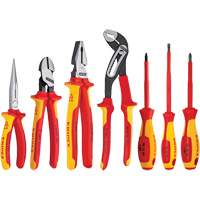 Insulated Tool Set, 1000 V, 7 Pcs - Knipex 9K 98 98 25 US
