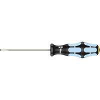 Tournevis &agrave; fente 3335, 4 mm, 7-25/32" lo, Prise Plastique - Wera Tools 05032003001