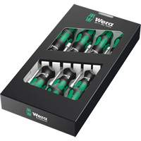Jeu de tourne-&eacute;crous s&eacute;rie 395, 7 mcx, Non magn&eacute;tique, M&eacute;trique - Wera Tools 05029510001