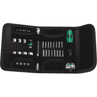 Jeu de rochet rapide m&eacute;trique Zyklop, 26 Mcx, Prise de 1/4" - Wera Tools 05051045001