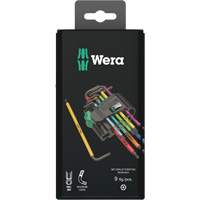 Jeu de cl&eacute;s en L, 9 mcx, Torx - Wera Tools 05073599001