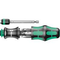 Tournevis Multi 26 Kraftform Kompakt, 7-11/16" lo, Prise Plastique - Wera Tools 05051025001