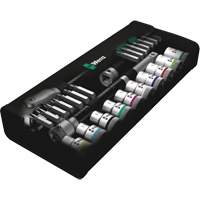 Jeu de rochets hybrides, Prise de 1/2" - Wera Tools 05004090001