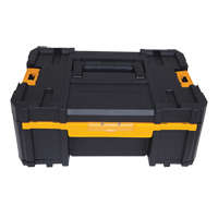 TSTAK&reg; III Tool Box with Single Deep Drawer, 16-3/4" x 12-1/4" x 6-7/8", Black - DEWALT DWST17803