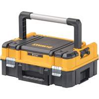 TSTAK&reg; I Tool Box with Long Handle, 17-1/4" x 13" x 6-3/8", Black - DEWALT DWST17808