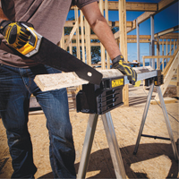 Chevalet de sciage pliant en m&eacute;tal - DEWALT DWST11155
