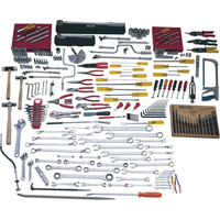 Ensemble complet pour l'entretien d'a&eacute;ronefs, 295 morceaux - Gray Tools MS1306A-TO