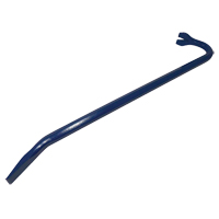 Goose Neck Wrecking Bar, 7/8" Width, 24" Length - Gray Tools WB24