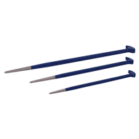 Rolling Head Pry Bar Set, 3 Pcs. - Gray Tools C393S