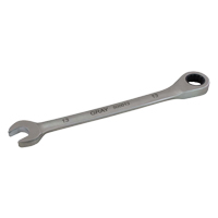 Cl&eacute; &agrave; cliquet mixte &agrave; t&ecirc;te fixe, 12 pans, 13 mm, Fini Acier inoxydable - Gray Tools 500013