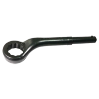 Strike-free Leverage Wrench, 12 Point, 55 mm, 45° Offset, Black Oxide Finish - Gray Tools 66555