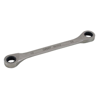 Cl&eacute; &agrave; cliquet polygonale double pour engrenage, 12 pans, 14 mm x 15 mm, Fini Ordinaire - Gray Tools 551415