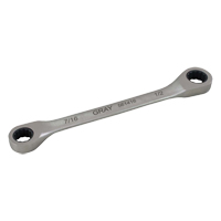 Cl&eacute; &agrave; cliquet polygonale double pour engrenage, 12 pans, 11/16" x 3/4", Fini Ordinaire - Gray Tools 562224