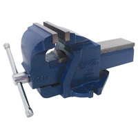 &eacute;tau d'&eacute;tabli en fonte ductile pour m&eacute;canicien, Largeur des m&acirc;choires 4-1/2", Profondeur de la gorge 2-3/5" - Gray Tools VS4A