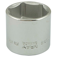 Socket, 21 mm, 3/8" Drive, 6 Points - Gray Tools MT21H