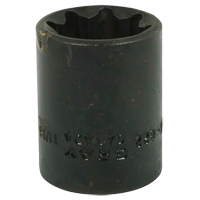 Douille, Chocs, 11/16", Prise 1/2", 8 pans - Gray Tools P4-822