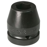Socket, Impact, 22 mm, 1" Drive, 6 Points - Gray Tools XP22H