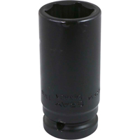 Socket, Impact, 1-1/4", 3/4" Drive, 6 Points, Deep - Gray Tools PL2640