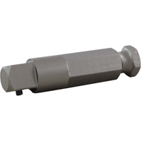 Male Square End Hex Drive Extension, 3/8" Drive, 3" L - Gray Tools 79263
