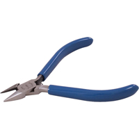 Slim Nose Diagonal Cutting Plier, 4-1/4" L - Gray Tools B291A