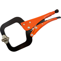 Locking Pliers, 11-3/4" Length, C-Clamp - Grip-On 224-12