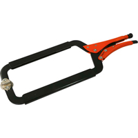 Locking Pliers, 18-1/2" Length, C-Clamp - Grip-On 224-18