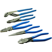 Master Plier Set, 5 Pieces - Gray Tools B5PLS