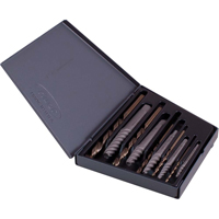Ensembles d'extracteurs &agrave; vis et forets mixtes, Acier rapide au cobalt, 10 Morceaux - Gray Tools SE1410