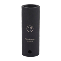 Socket, Impact, 24 mm, 1/2" Drive, 6 Points, Deep - Gearwrench 84582N