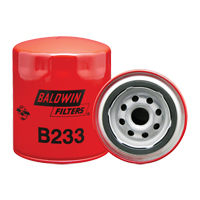B233 &eacute;l&eacute;ment filtrant pour lubrifiant &agrave; visser &agrave; passage int&eacute;gral - Baldwin Filters B233