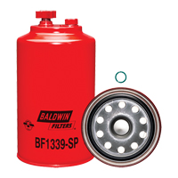 BF1339-SP Spin-On Fuel/Water Separator with Drain - Baldwin Filters BF1339-SP