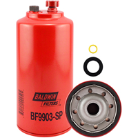 BF9903-SP Secondary Fuel/Water Separator with Drain - Baldwin Filters BF9903-SP