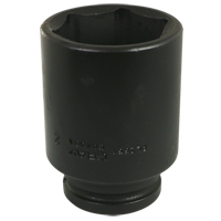 Socket, Impact, 2-1/16", 3/4" Drive, 6 Points, Deep - Gray Tools PL2666