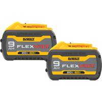 Blocs-piles FlexVolt, Lithium-ion, 20 V/60 V, 9 A - DEWALT DCB609-2