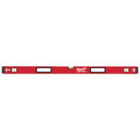 Redstick Level, Box, 4' L, Steel, 3, Magnetic - Milwaukee MLBXM48