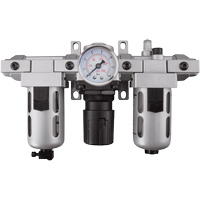 Filtre, r&eacute;gulateur et lubrificateur d'air modulaire (manom&egrave;tre compris), 1/2" NPT - Outils Aurora 