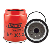 BF1386-O Fuel/Water Separator Spin-On with Open Port For Bowl - Baldwin Filters BF1386-O